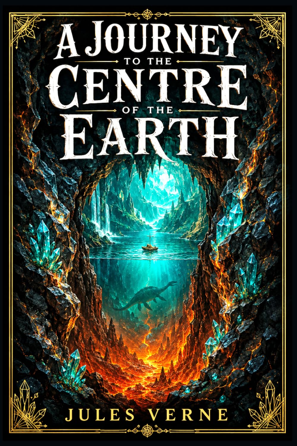A Journey to the Centre of the Earth: A classic subterranean adventure of volcanic discovery, ancient riddles, scientific obsession, prehistoric wonders, and survival beneath an unknown world