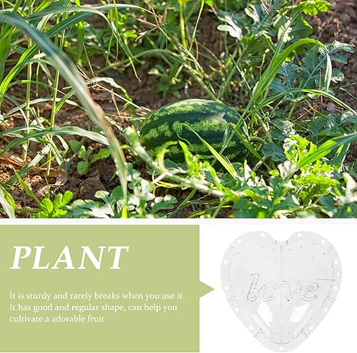 Miniatura 9 de Yardwe Molde de fruta de corazón vegetal Sandía en forma de corazón de fruta que forma fruta formando calabaza