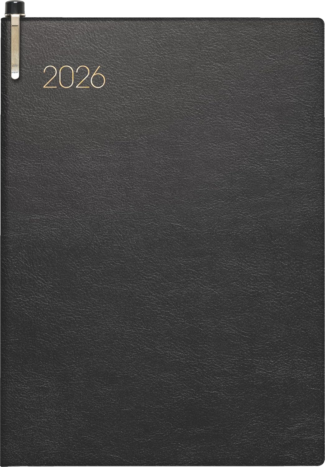 BRUNNEN Pocket Diary Model 731 26 A6 Faux Leather Black