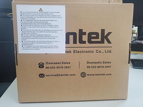 Vista 11 de Hantek Osciloscopio digital de diagnóstico automotriz de la PC USB 8CH 1008C/DAQ/generador programable
