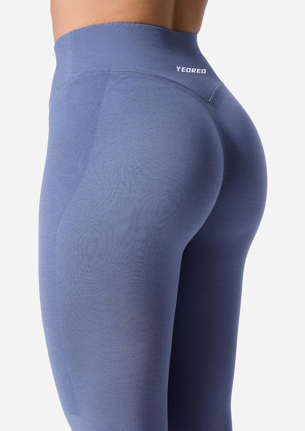 YEOREO Women's V Waist Butt Lifting Scrunch Seamless Yoga Leggings - Image 7