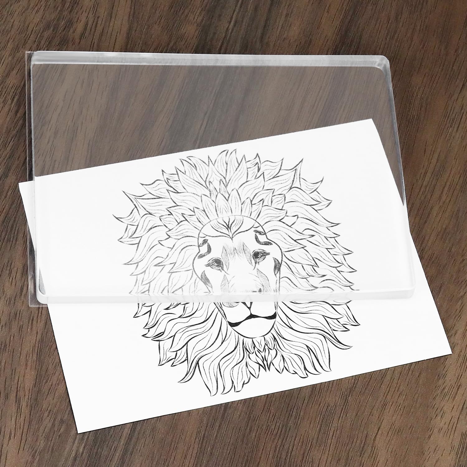 QWORK Monoprinting Print Plate, 8" X 10" and 5" X 7" Gel Plate, 2 Pack Art Plate, Reusable Gel Printing Plate, Printmaking Supplies