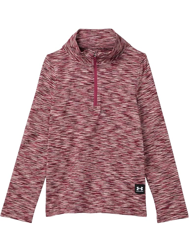 Pink Under Armour Twist 1/2 Zip (Big Kid)