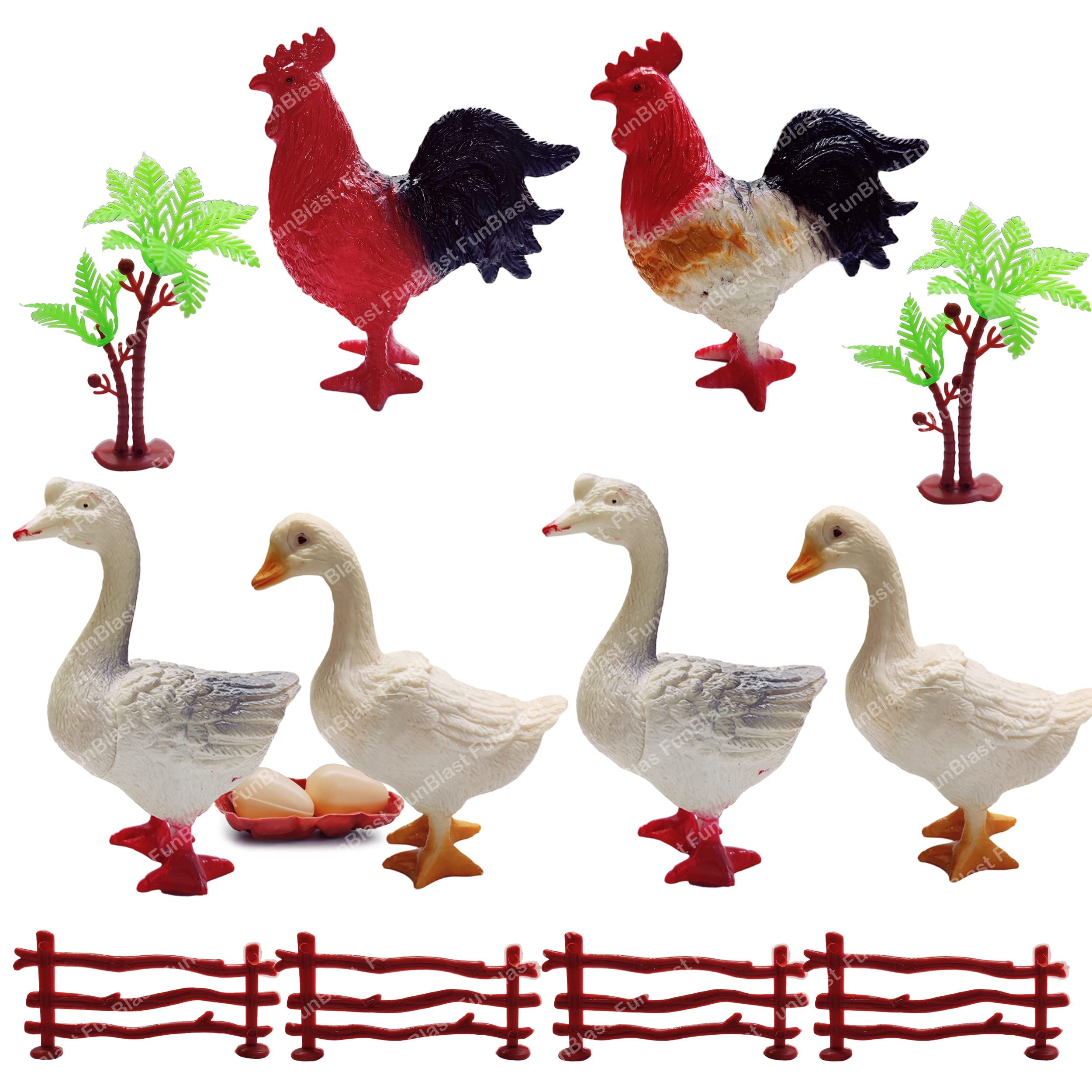 FunBlast Realistic Birds Figure Toy – Farm Birds Toy for Kids, Animal Figure Playset, Farm Animals Toys Set, Educational Toys for Kids, Birthday Return Gifts for Kids (Pack of 6) (B0BRSMLPC9) Amazon Price History, Amazon Price Tracker