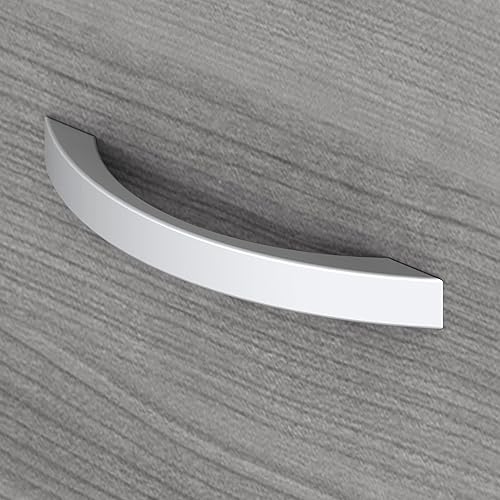 Miniatura 5 de Bush Business Furniture Studio C - Armario de almacenamiento bajo con puertas y estantes en gris platino, organización para el hogar u oficina