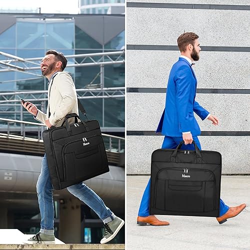 Vista 7 de Bolsa de ropa de llevar, bolsas de ropa de viaje para viajes de negocios.., Negro, XXL, Viaje de negocios, reunión, parte, reunión de negocios