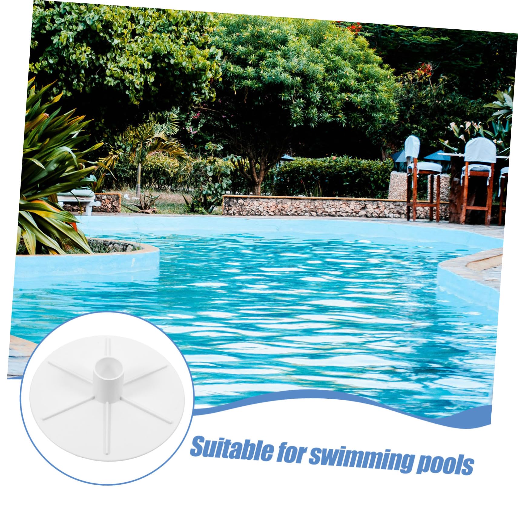 Yardwe 4 Piezas Cubierta del Skimmer Protector De Skimmer De Vacío Funda para Skimmer De Piscina Skimmer De Vacío para Piscina Tapa del Skimmer De Piscina Abdominales