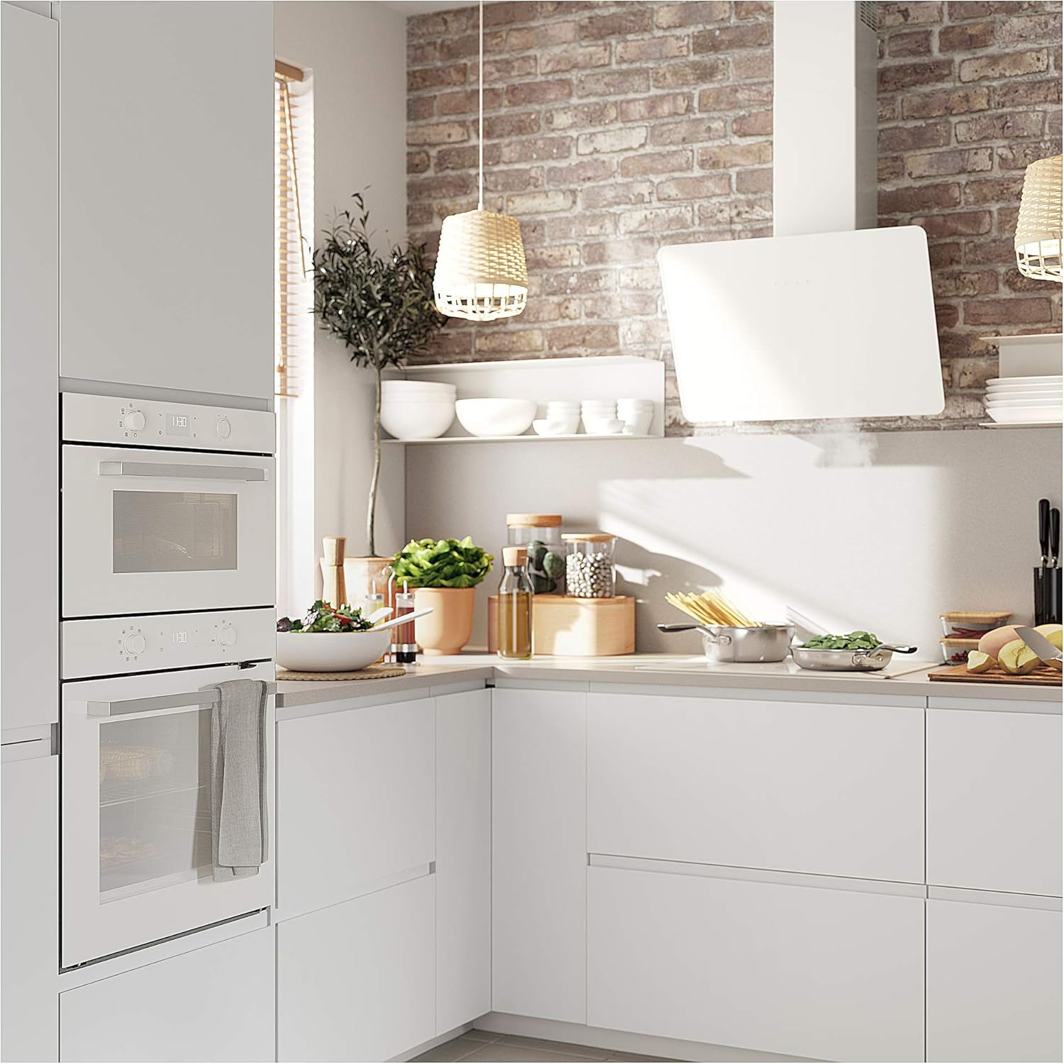 BEJUBLAD microwave oven, 500 white