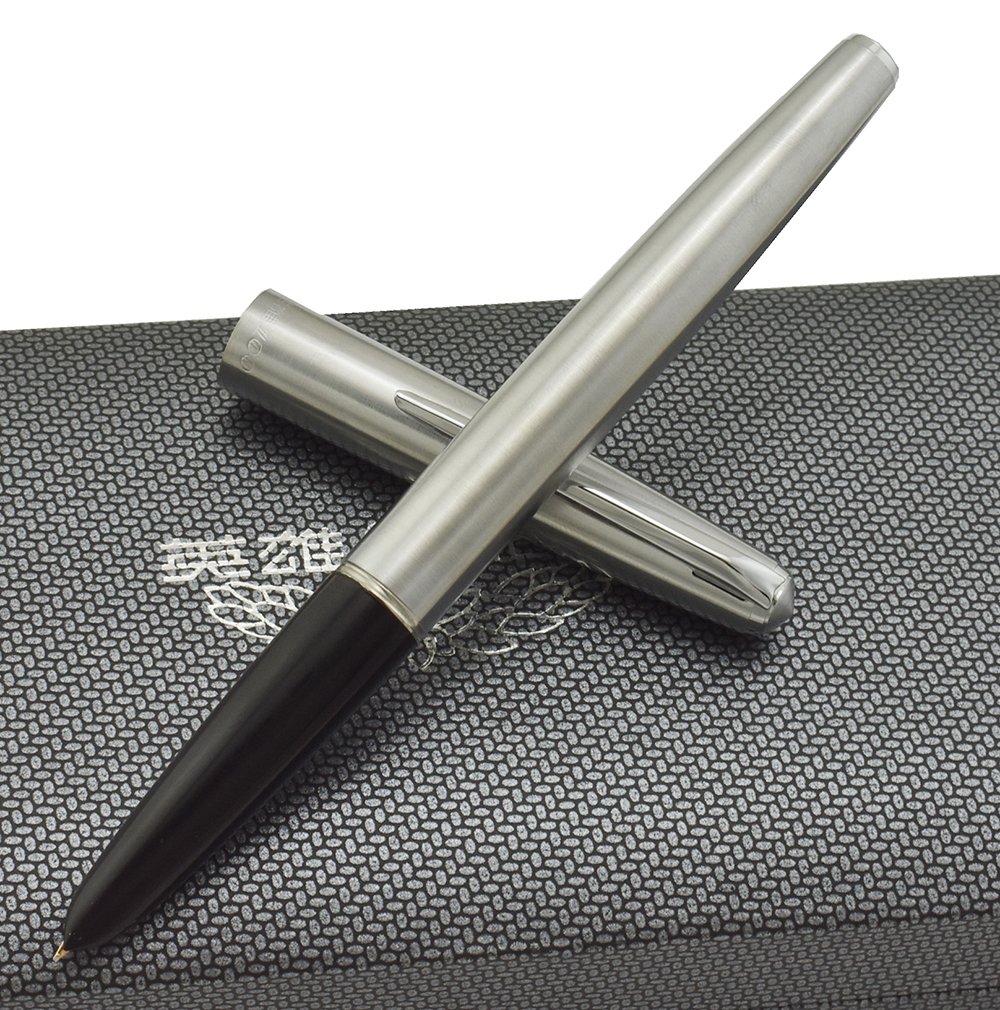 Amazon | Hero 100 万年筆 14k 细字 ソリッドゴールドファインペン先