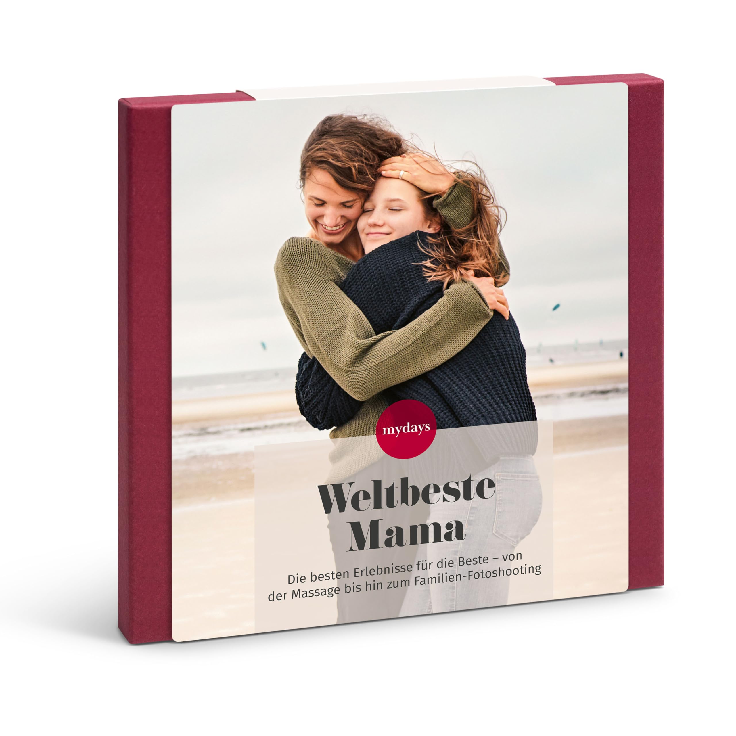 mydays Geschenkbox Weltbeste Mama, für 1 Person, freie Erlebnis-Auswahl an ca. 1323 Orten