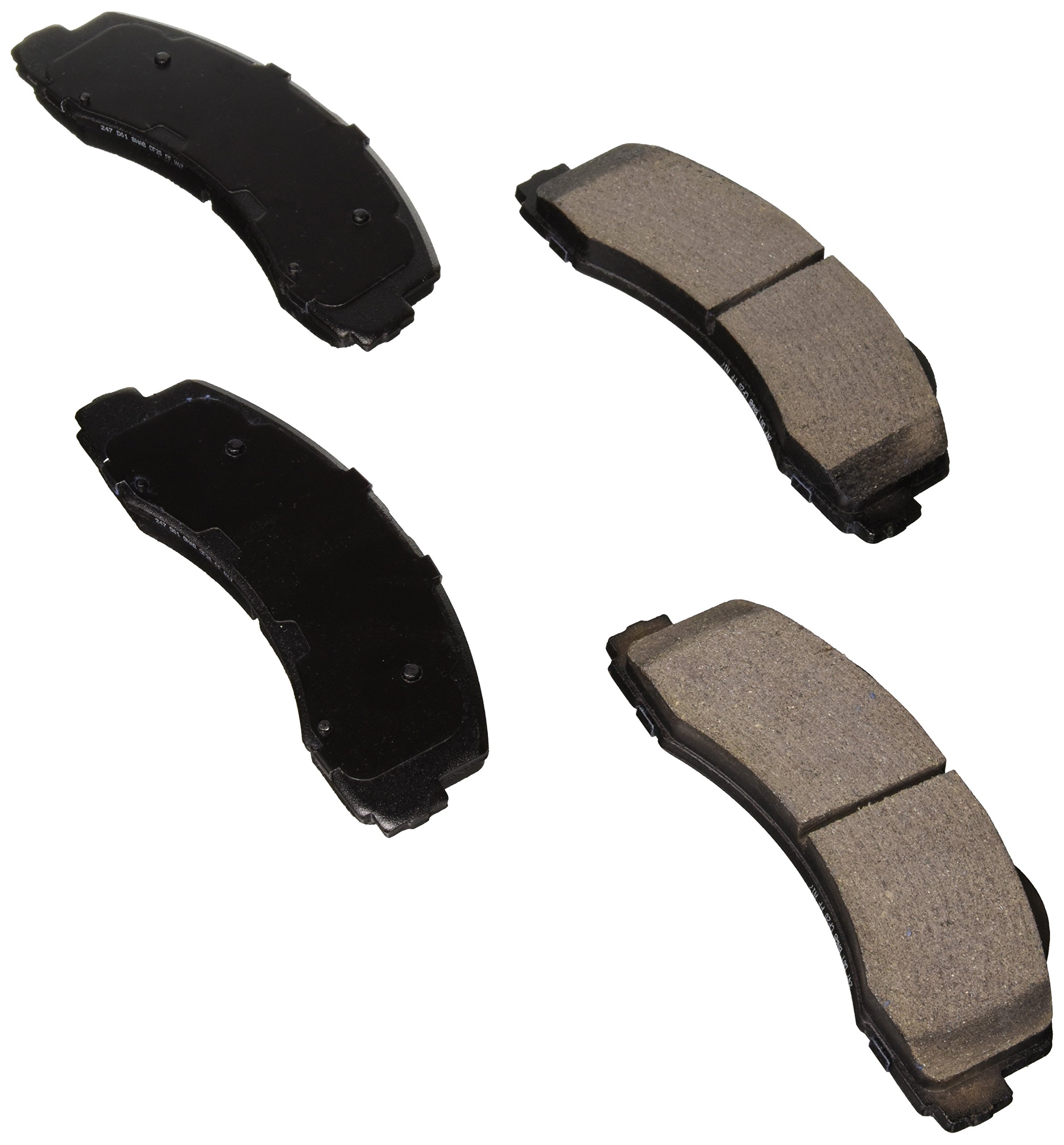 Bosch BE1324H Blue Disc Brake Pad Set with Hardware - FRONT — view 365