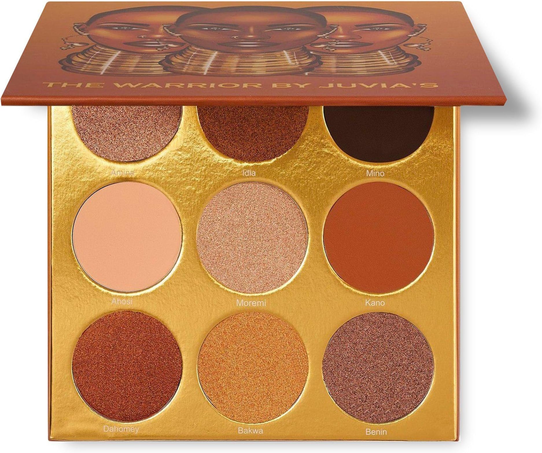 9 Color Eye Shadow Palette, Pearly Matte High Gloss Eye Shadow, Waterproof, Sweatproof, Long Lasting, Easy to Paint, Anti-Fly Powder