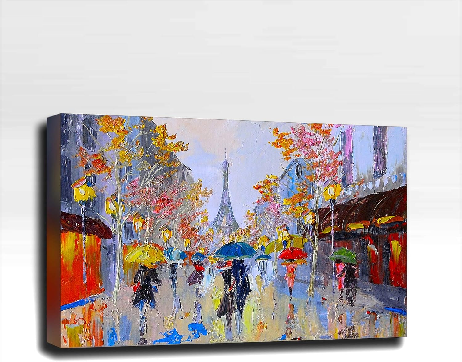 Day at the Beach - Curated Art 3'x2'x2" Acoustic Panel : Includes all Mounting Hardware.