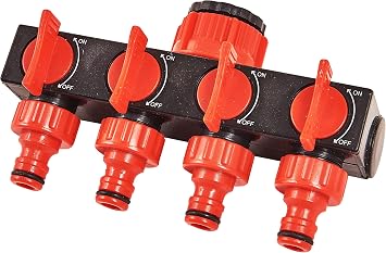 موصل Am-Tech U2512 4-Way Tap