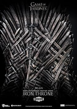 Beast Kingdom Game of Thrones: Iron Throne MC-045 Master Craft Statue Multicolor 16 inches