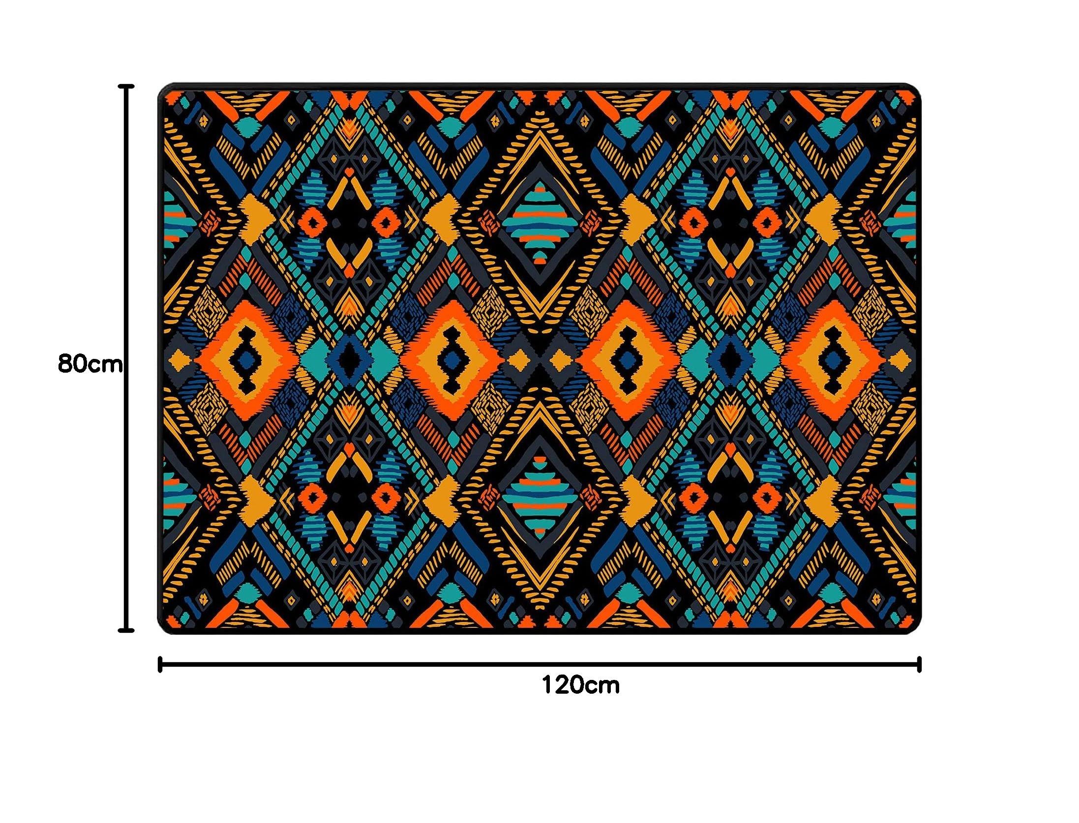 Alfombra para Batería Electrónica Alfombras Acusticas Alfombra de Tambor para Kits De Batería Electrónica Bombo Caja Y Otras Alfombras Antideslizantes 120CM*80CM