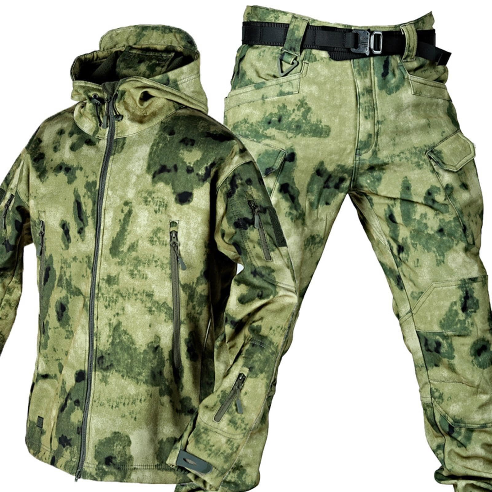 Wojskowy strój taktyczny męski bojowy myśliwski odzież treningowa zestaw Camo Gear Rip-Stop Uniform Airsoft Clothing