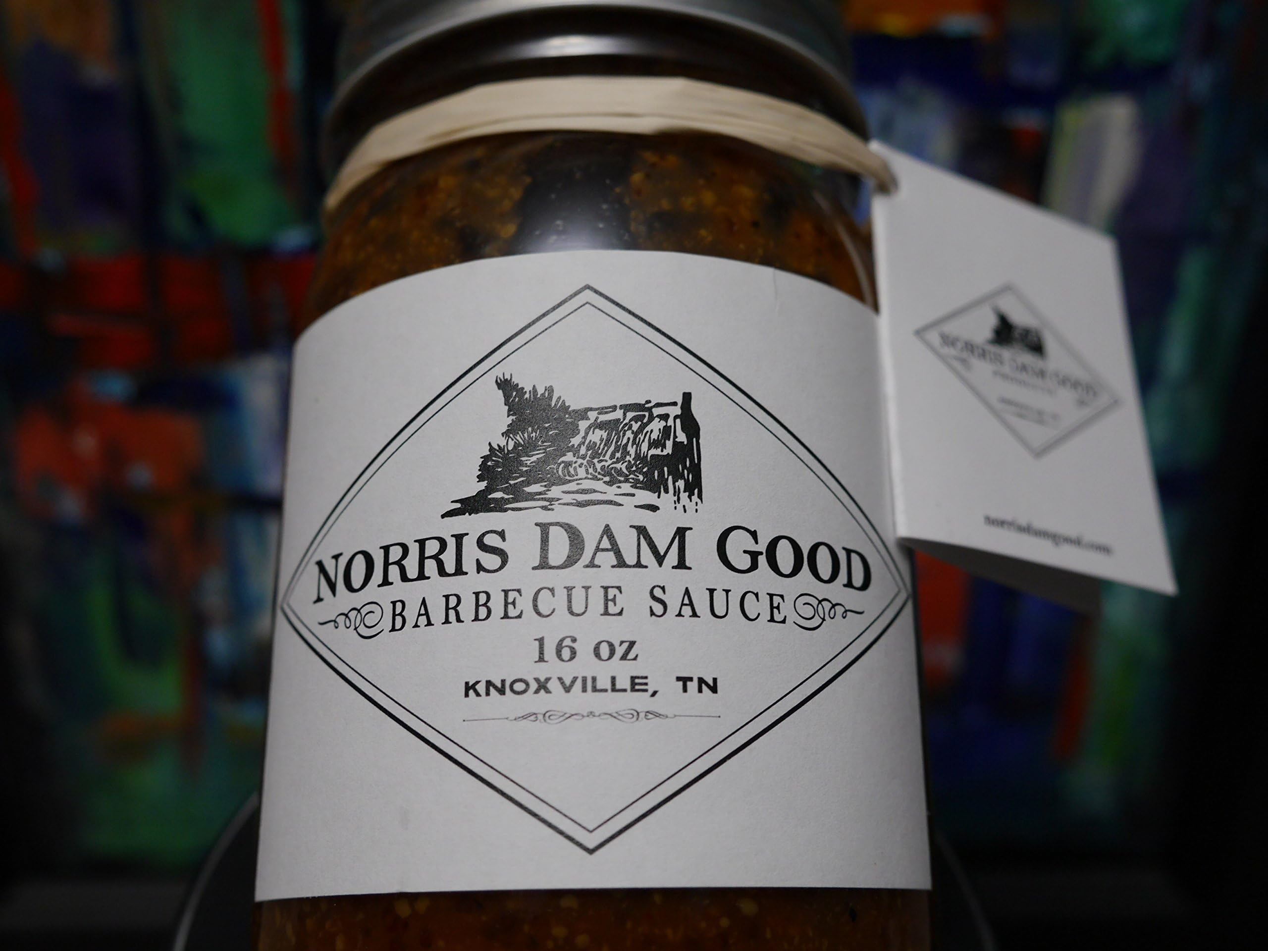 Michael Hatcher's Norris Dam Good Barbecue Sauce - Original Red - Appalachian Style BBQ