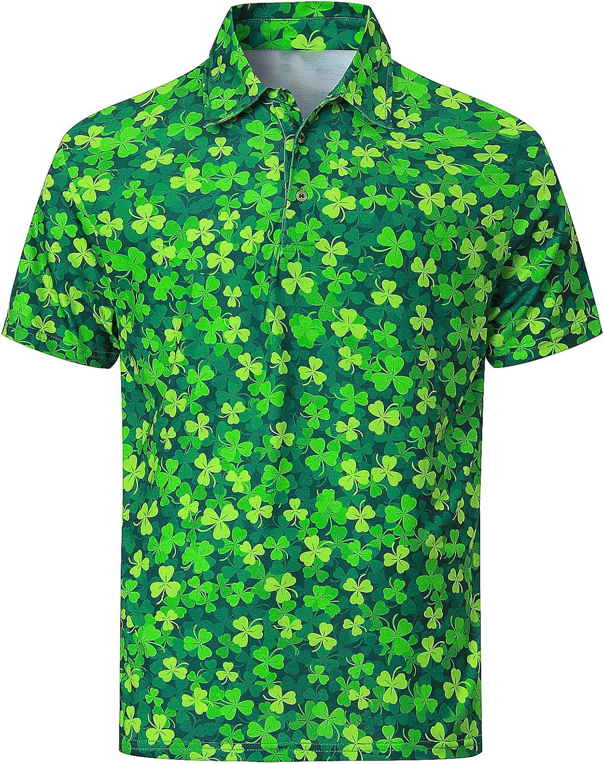 Men's Novelty Polo Golf Short Sleeve Shirt