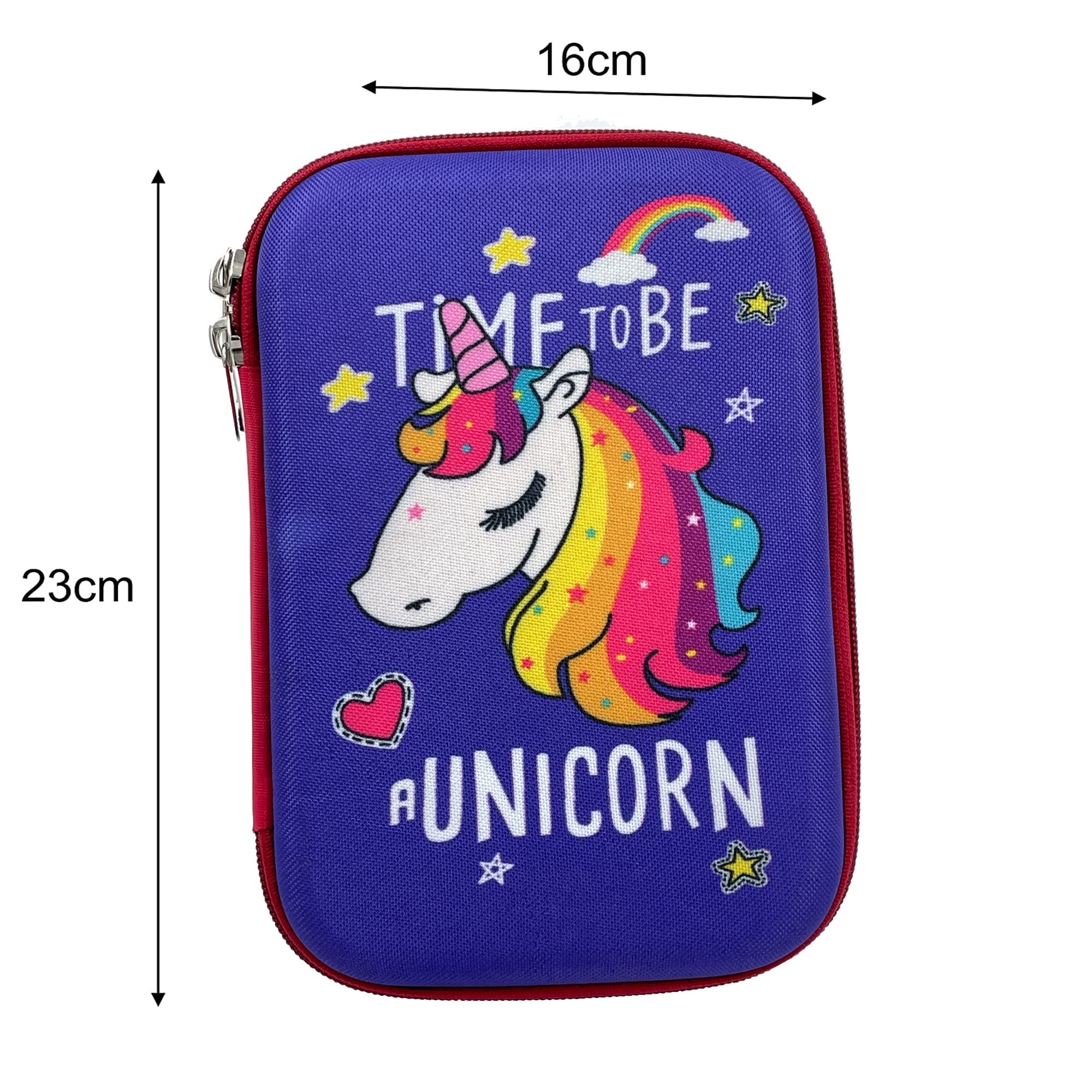 OFIXO A-Unicorn - Estuche para lápices de EVA para niños, estuche para lápices, estuche para lápices de diseño para niños