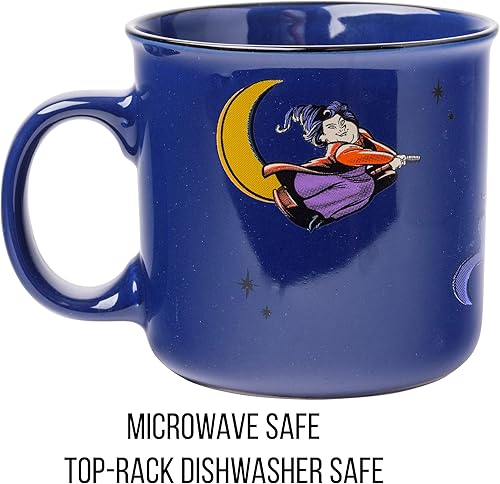 Miniatura 71 de Silver Buffalo Casper The Friendly Ghost - Taza de cerámica, 20 onzas Casper El fantasma amistoso,Beetlejuice rayas verdes y negras,Beetlejuice aquí