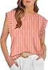Camiseta de Manga Corta para Mujer WIHOLL Top Básico de Verano Camiseta de Negocios Casual Holgada Moda 2026 1