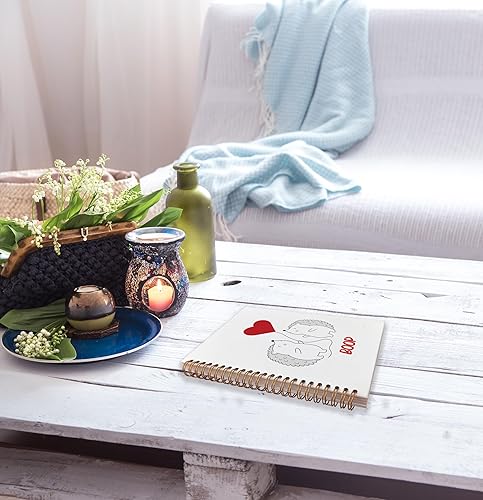 Miniatura 4 de 806 Hedgehog - Cuaderno de San Valentín, regalos de erizo para mujeres amantes del erizo, regalos de amor para ella, regalos del día de San Valentín