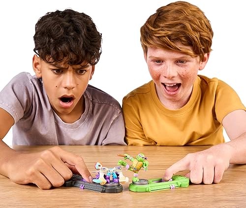 Miniatura 4 de Legends of Akedo Teenage Mutant Ninja Turtles. Mini guerreros de batalla contra paquete Donatello Vs Baxter Stockman M