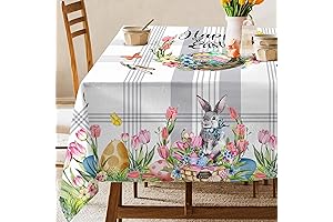 Hexagram Easter Tablecloth for Rectangular Tables