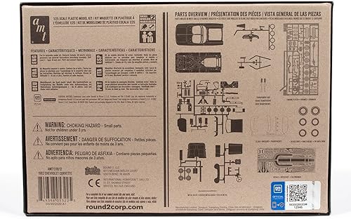 Miniatura 4 de AMT Kit de modelo a escala 125 Chevy Corvette 1962