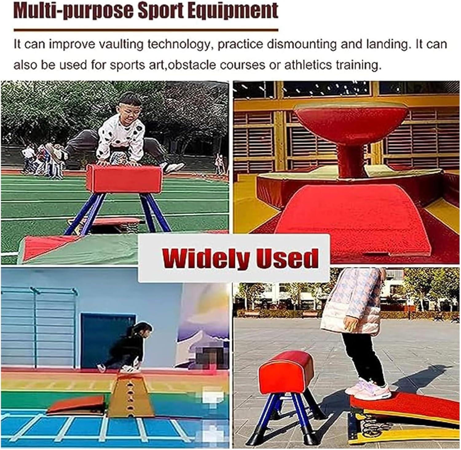 Gymnastics Springboard, Small Springboard for Gymnastics Vault Training, Portable Gymnastics Springboard, Hard Wood Gymnastics Vault