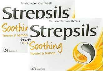 Strepsils Honey & Lemon 24 Lozenges 2 Pack