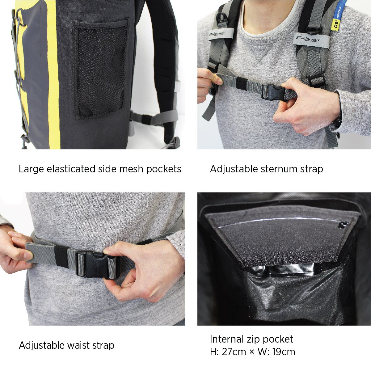 Overboard Wasserdichter Rucksack - Bolsa estanca para navegación