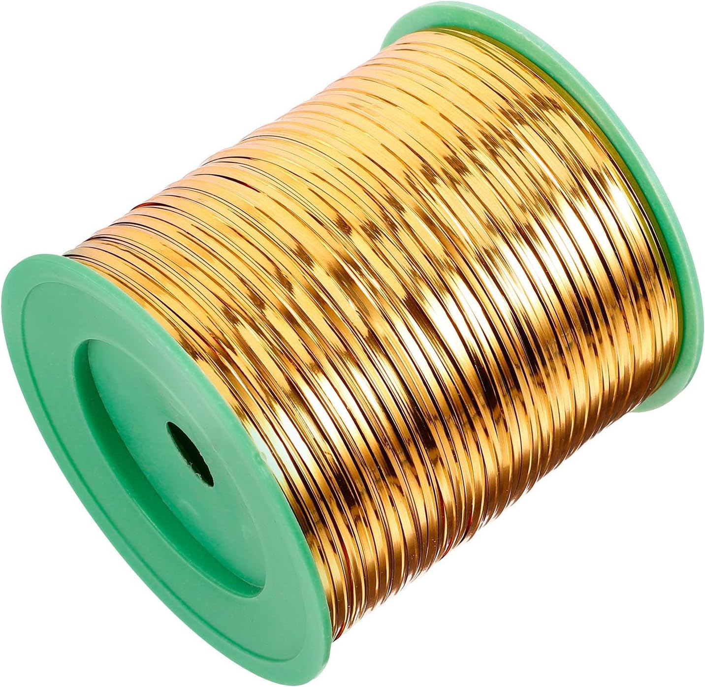 Hemobllo Reusable Metallic Twist Ties for Snack Bag Sealing and Goodie Bags, 1 Roll of Pet and Iron Material, Easy to Knot and Untie, for Packaging Candy, Snacks, and Dessert Shops