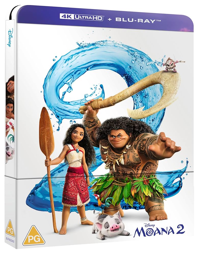 【USディズニー】モアナ2オール Amazon.com: Moana 2 (2024) [Blu-ray] : Auliʻi Cravalho