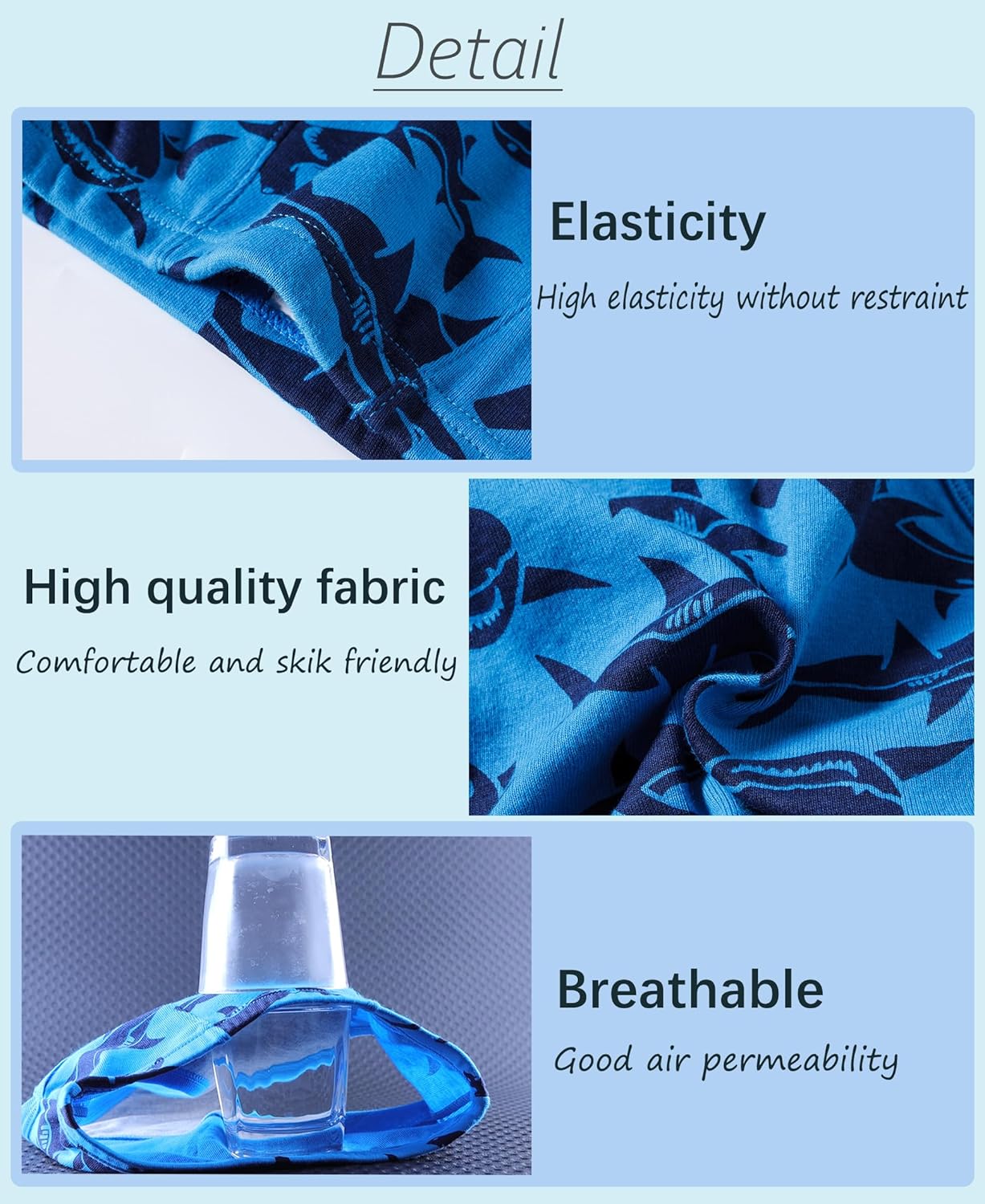 Sladatona Boys Trainer Underwear Toddler Boys Boxer Briefs Little Kids Undies Multiple 6 Pack - Image 2