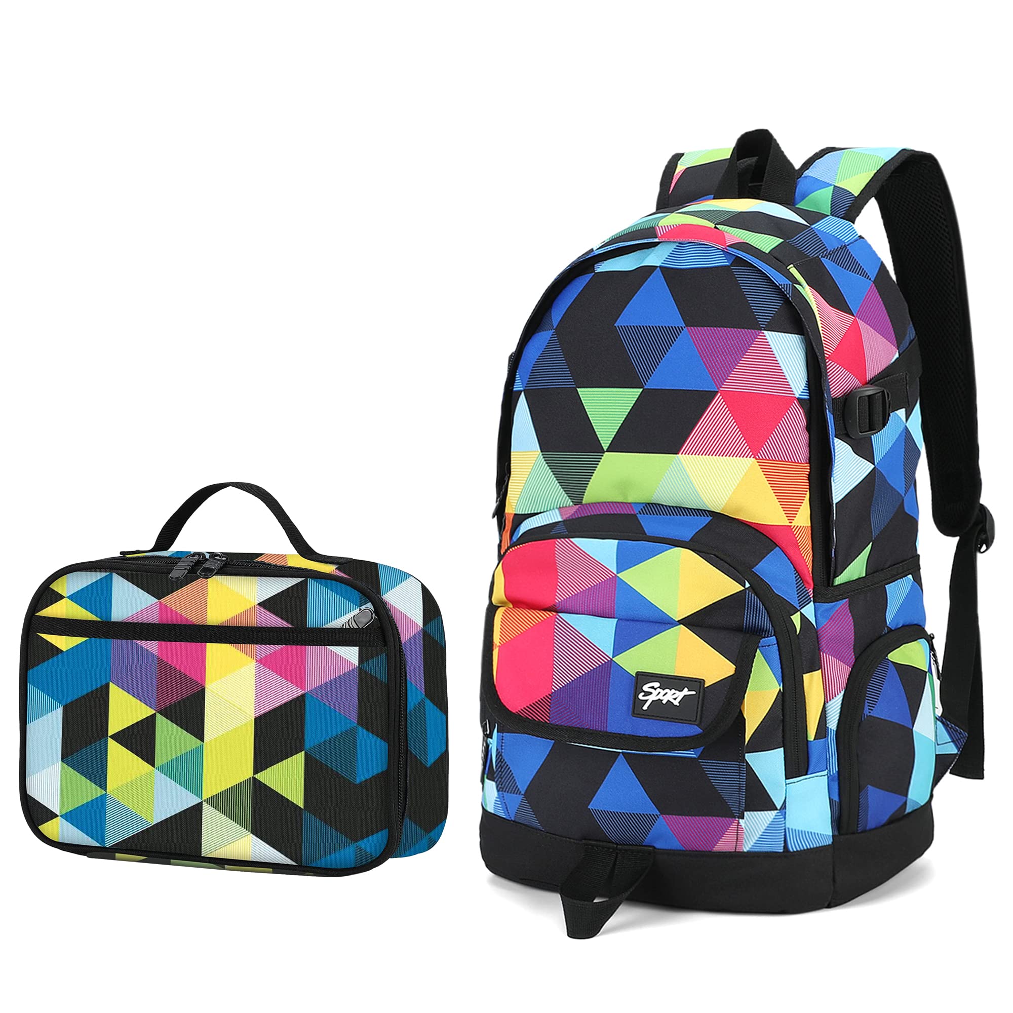 rickyh style Boys and Girls Kids Backpacks, Lightweight Backpack 18.5 x 13.75 x 8.75 Inches lunch bags 10 x 8 x 3.12 Inches Kids Backpacks for School