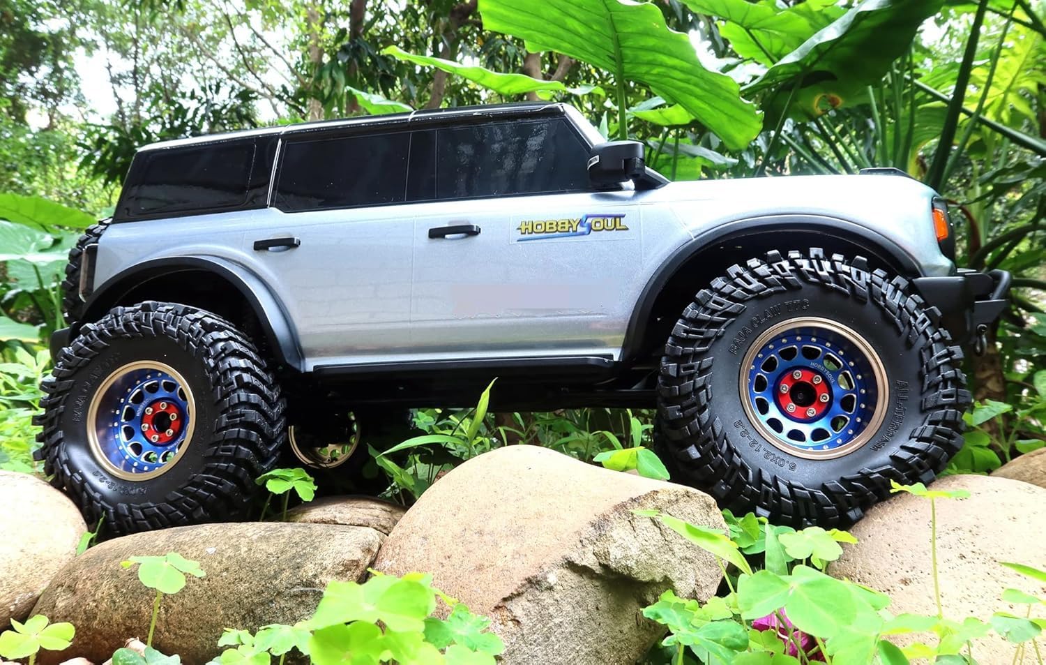 2 Ruote RC 2.2 Beadlock Con Offset Regolabile – Hobbysoul – Per TRX4, Axial, Redcat, Scala 1:10
