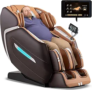 MassaMAX 4D Plus Massage Chair for Big & Tall People Full Body Massage Up to 6'10