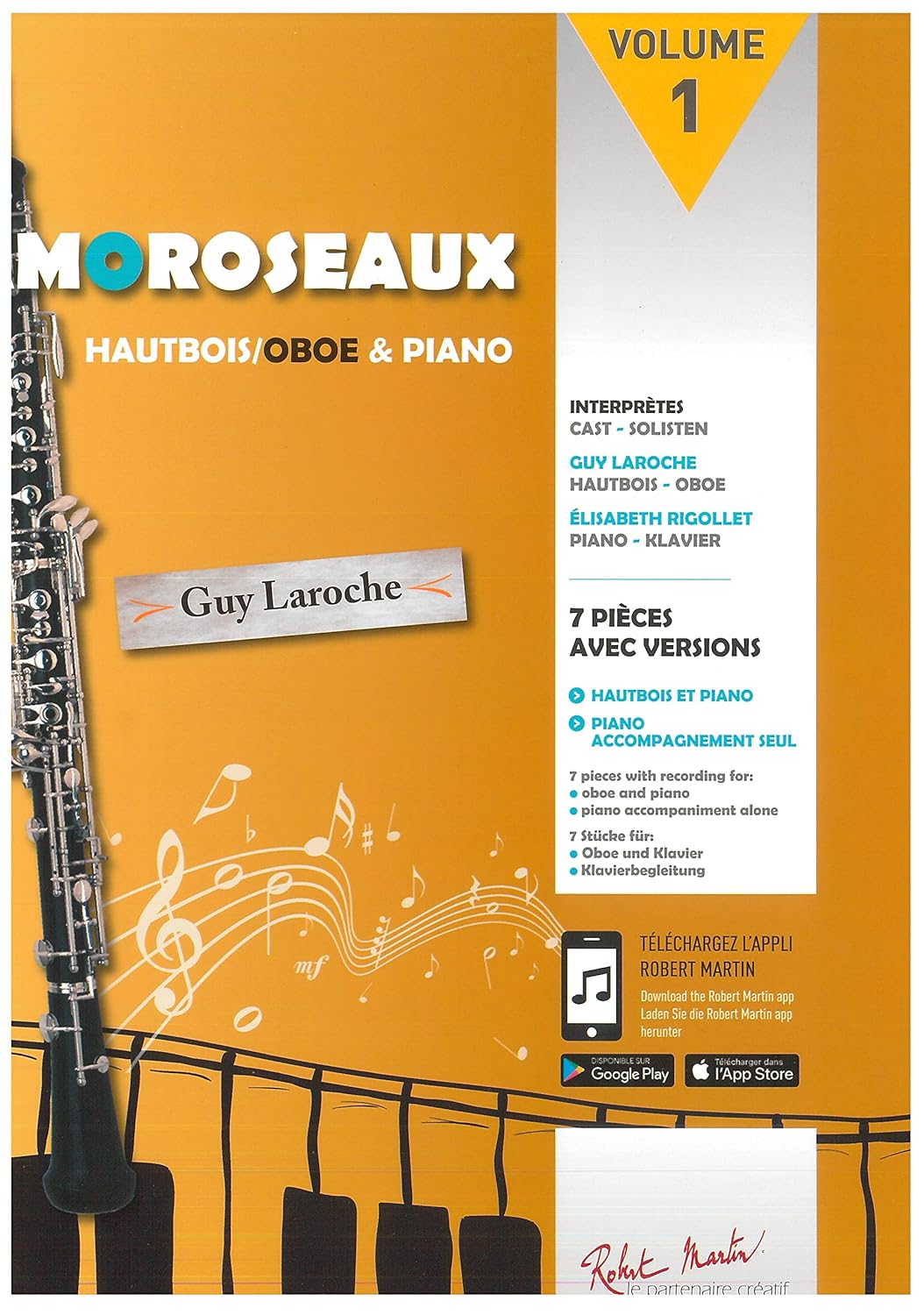 AMOROSEAUX V1 --- HAUTBOIS ET PIANO      Paperback – January 1, 2000