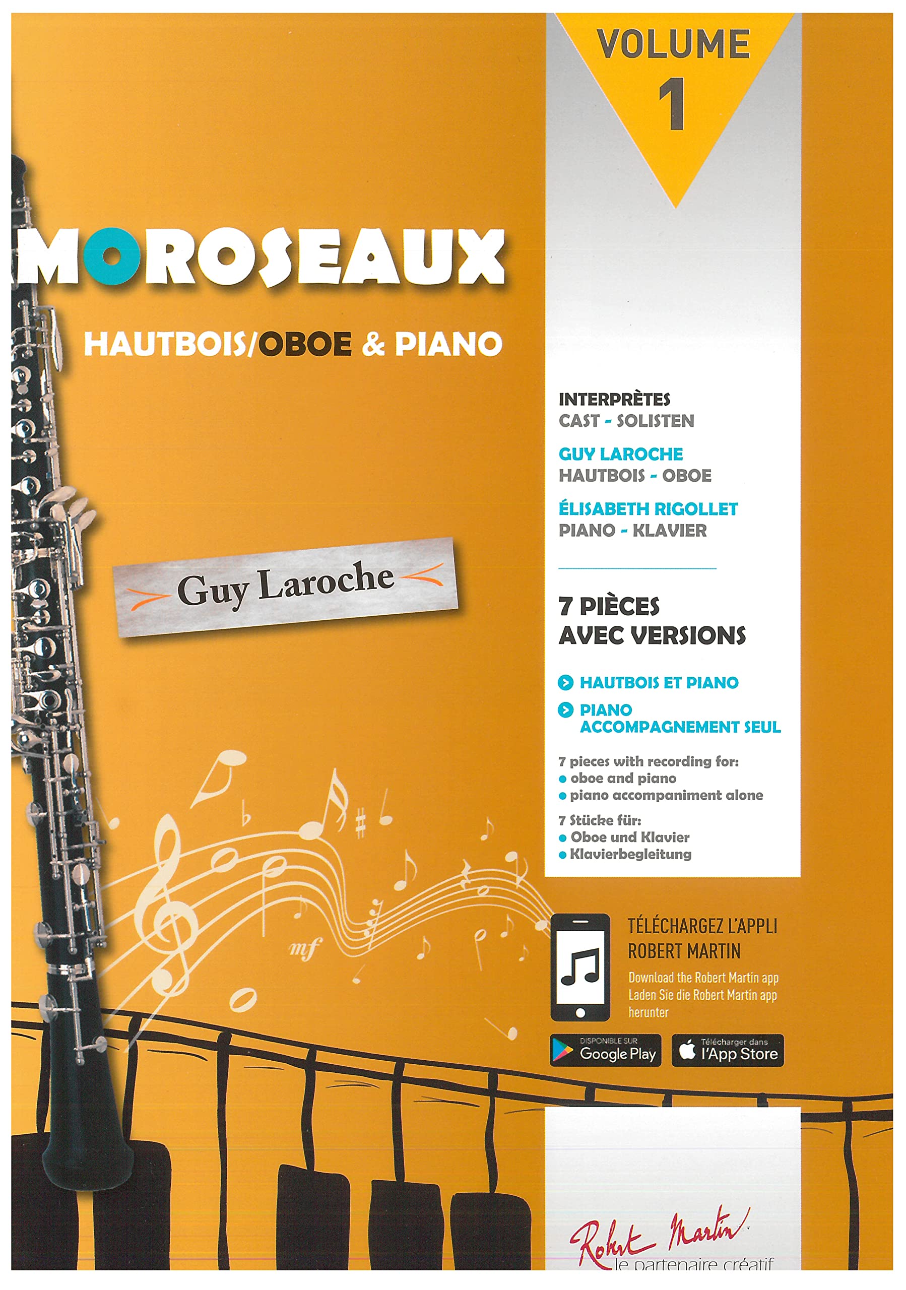 Amoroseaux V1 --- Hautbois et piano