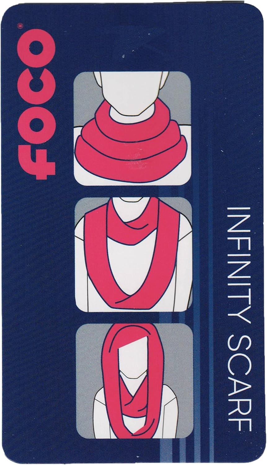 FOCO Pick Your NFL Team Split Color Infinity Scarf - Image 3