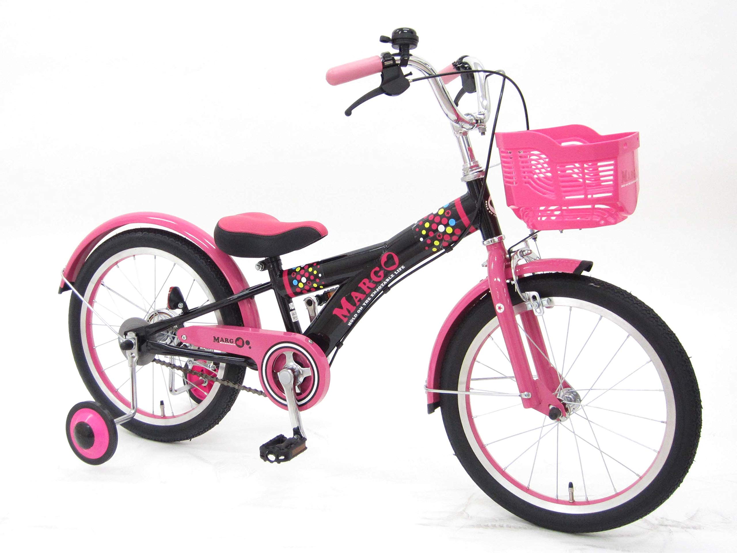 Amazon | ハチスカ 18幼児車 マーゴ ブラック | ハチスカ | 子ども用自転車