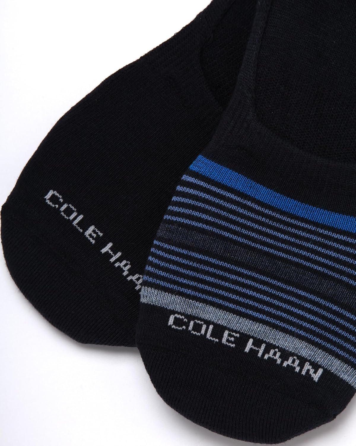 Cole Haan Mens No Show Socks - 2 Pack Breathable Cotton Invisible Liner Low Cut Socks for Men with Heel Grip (Sizes: 7-12) - Image 5