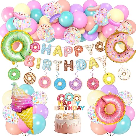 Donut Party Decorations for a Grow Up Donut-Themed Celebration