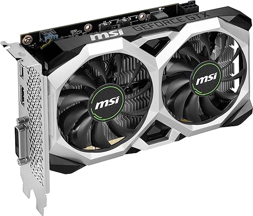 Miniatura 5 de MSI Gaming GeForce GTX 1650 128-Bit HDMIDPDVI 4GB GDRR6 HDCP Soporte DirectX 12 VR Ready OC tarjeta gráfica (GTX 1650 D6 Ventus XS OCV3)