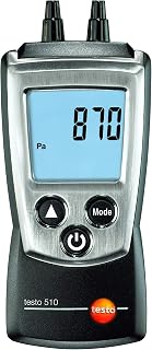 Testo 510 Digital Manometer - Dual-Port Differential Pressure Meter for HVAC, AC Systems & Ventilation Ducts
