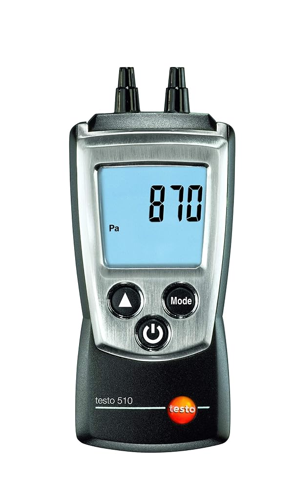 testo 510 Digital Manometer I Dual-Port Differential Pressure Meter for air Conditioning Systems and Ventilation ducts by Testo - Used condition - US$147.83
