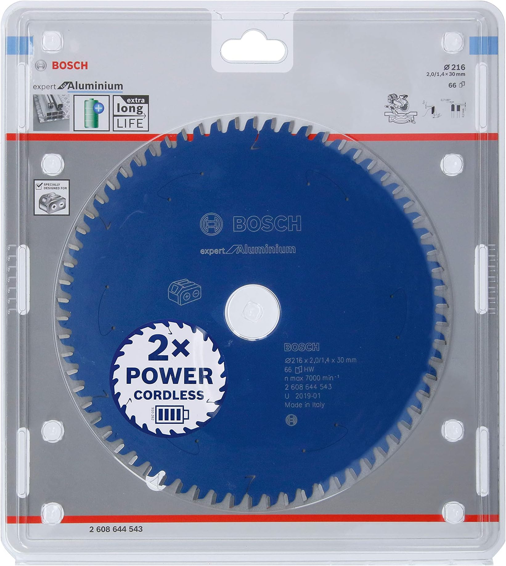Bosch 1x EXPERT Construction Material Lochsäge (für Weichholz, Grobspanplatte, 32 mm