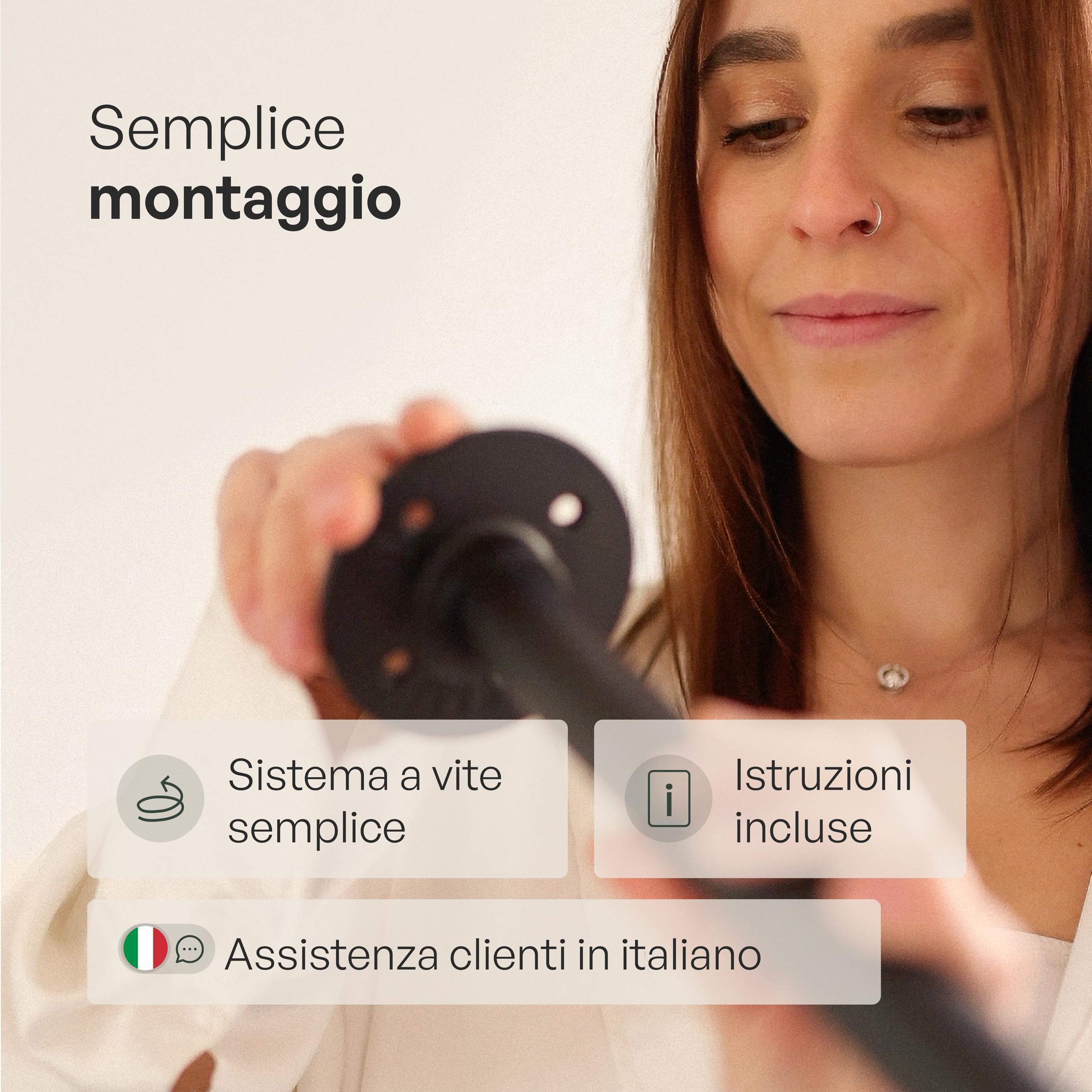 pamo appendiabiti da muro 460 kg capacità di carico – Armadio aperto o barra appendiabiti industriale nero con tubi in metallo – Ripiani in Roble massiccio